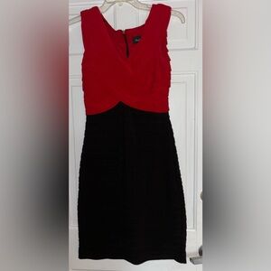 Scarlett Nite women red & black dress